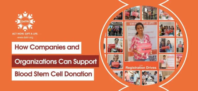 HOW COMPANIES AND ORGANIZATIONS CAN SUPPORT BLOOD STEM CELL DONATION