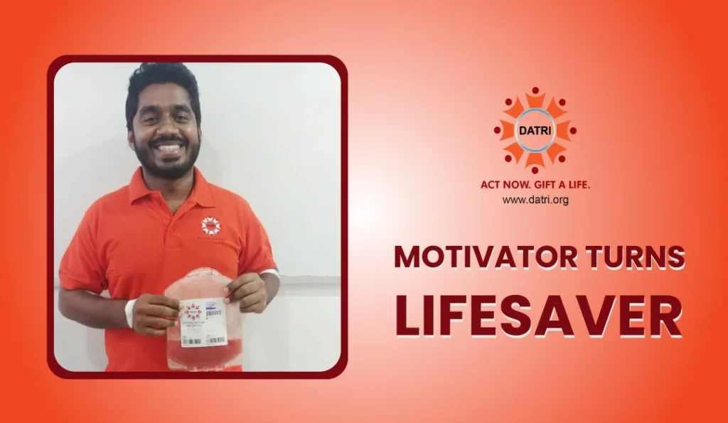MOTIVATOR TURNS LIFE SAVER!