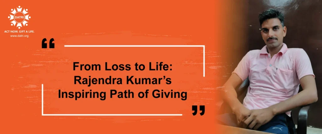 FROM LOSS TO LIFE: RAJENDRA KUMAR’S INSPIRING PATH OF GIVING